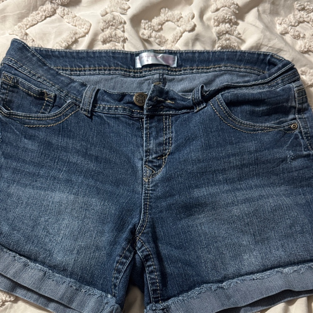 No Boundaries Classic Blue Jean Shorts